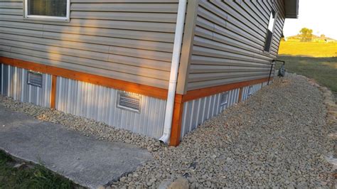 metal house skirt|manufactured home skirting.